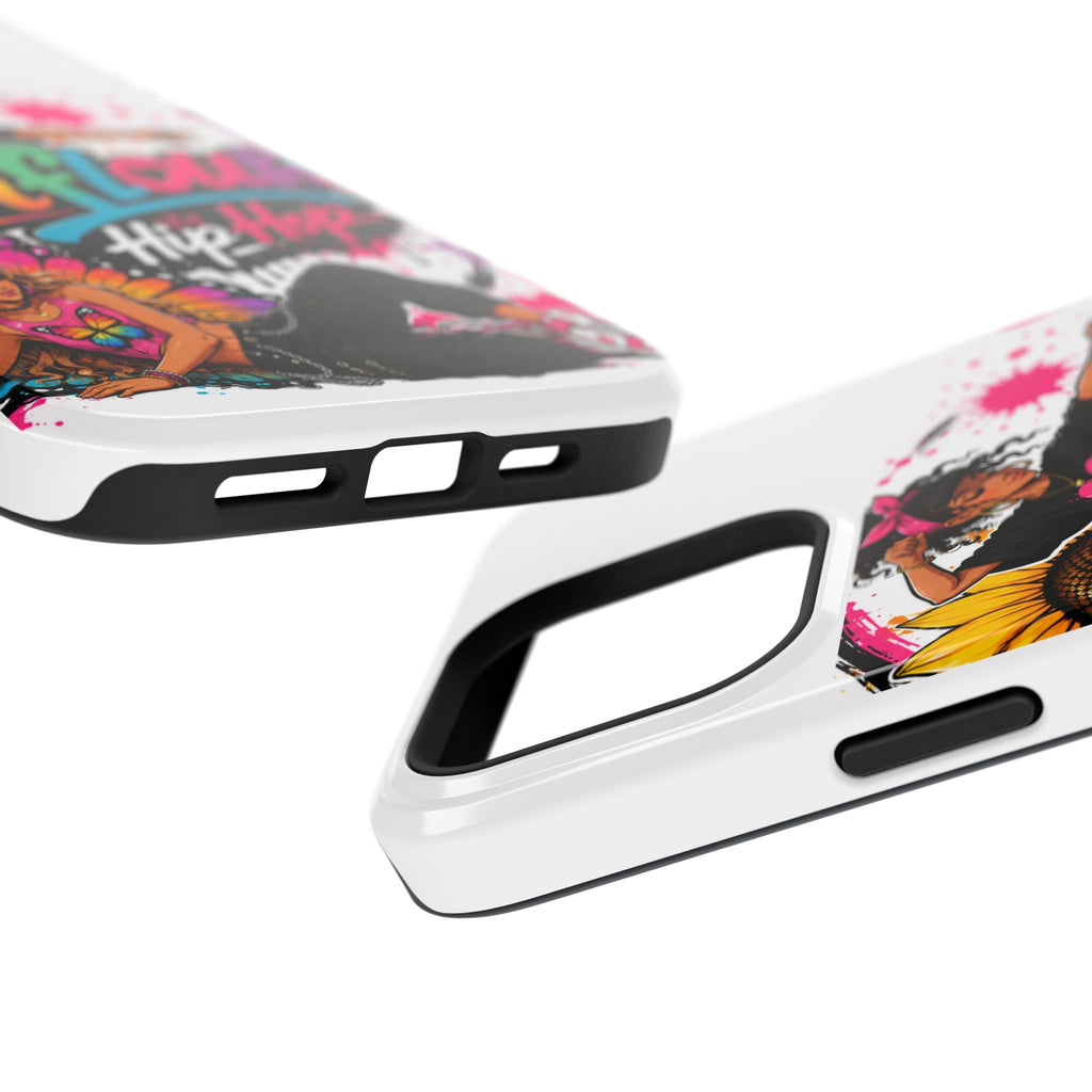 Sunflower Hip Hop Phone Case — Impact-Resistant Protective Case