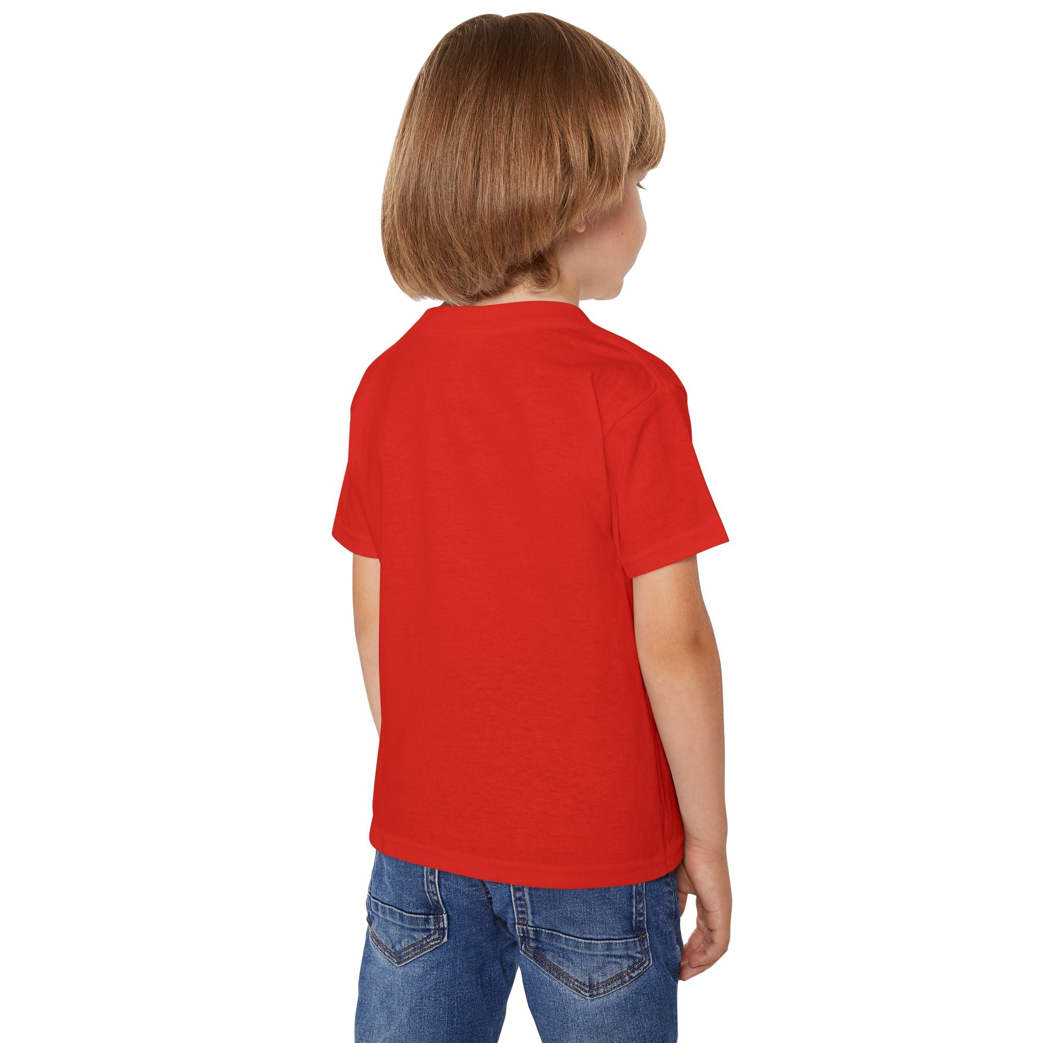 Toddler T-Shirt — "Kindergarten Crew 2026" Colorful Crayons & Blocks Back-to-School Tee