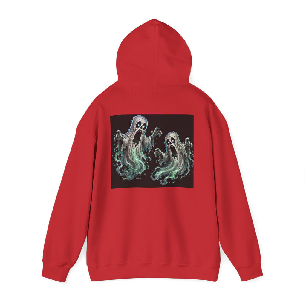 Ghostly Friends Hoodie — Cute Spooky Ghosts Graphic Pullover
