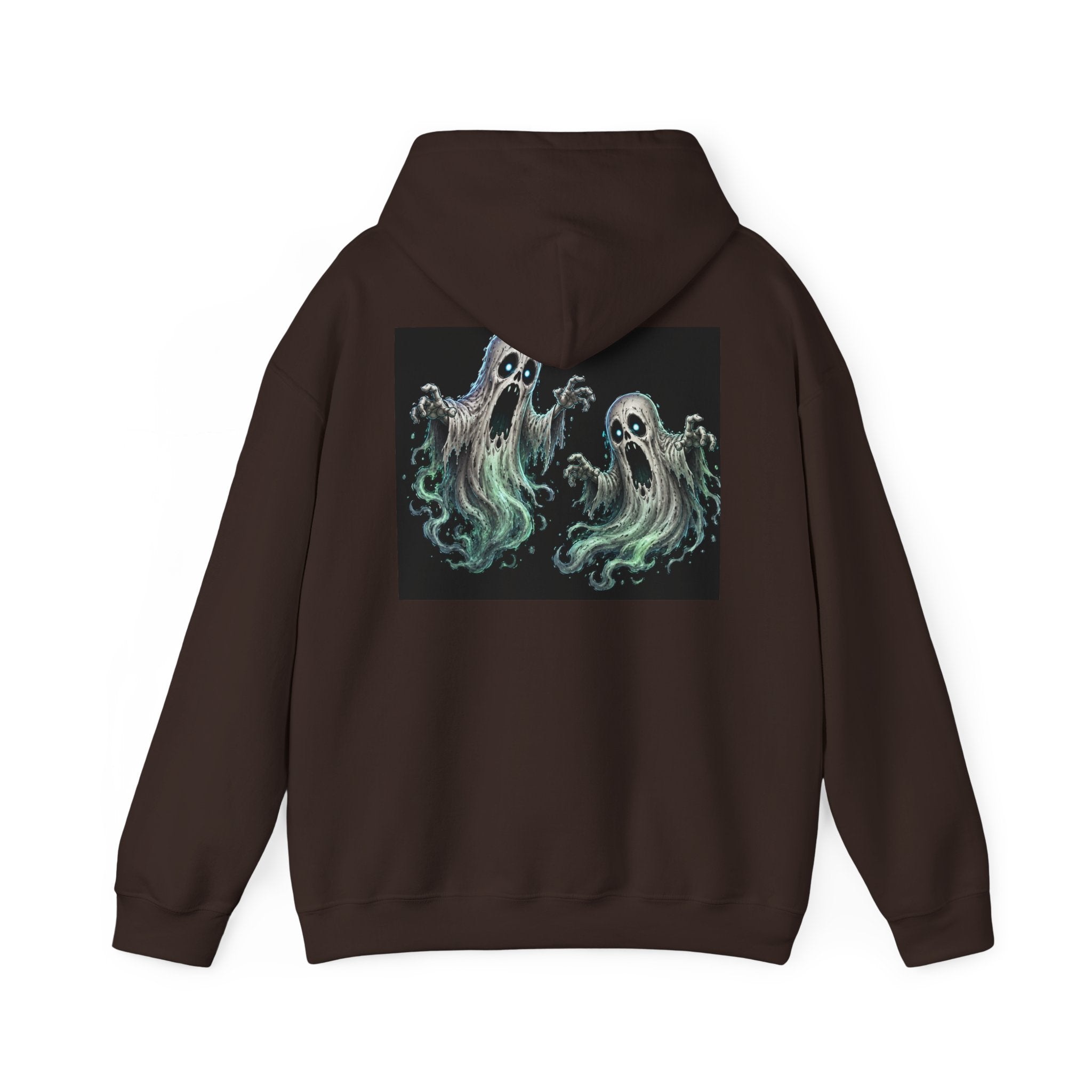 Ghostly Friends Hoodie — Cute Spooky Ghosts Graphic Pullover