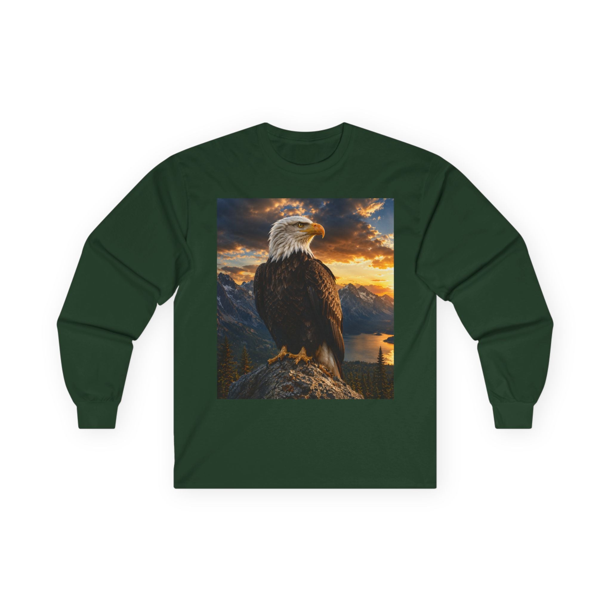 Eagle Sunset Long Sleeve Tee