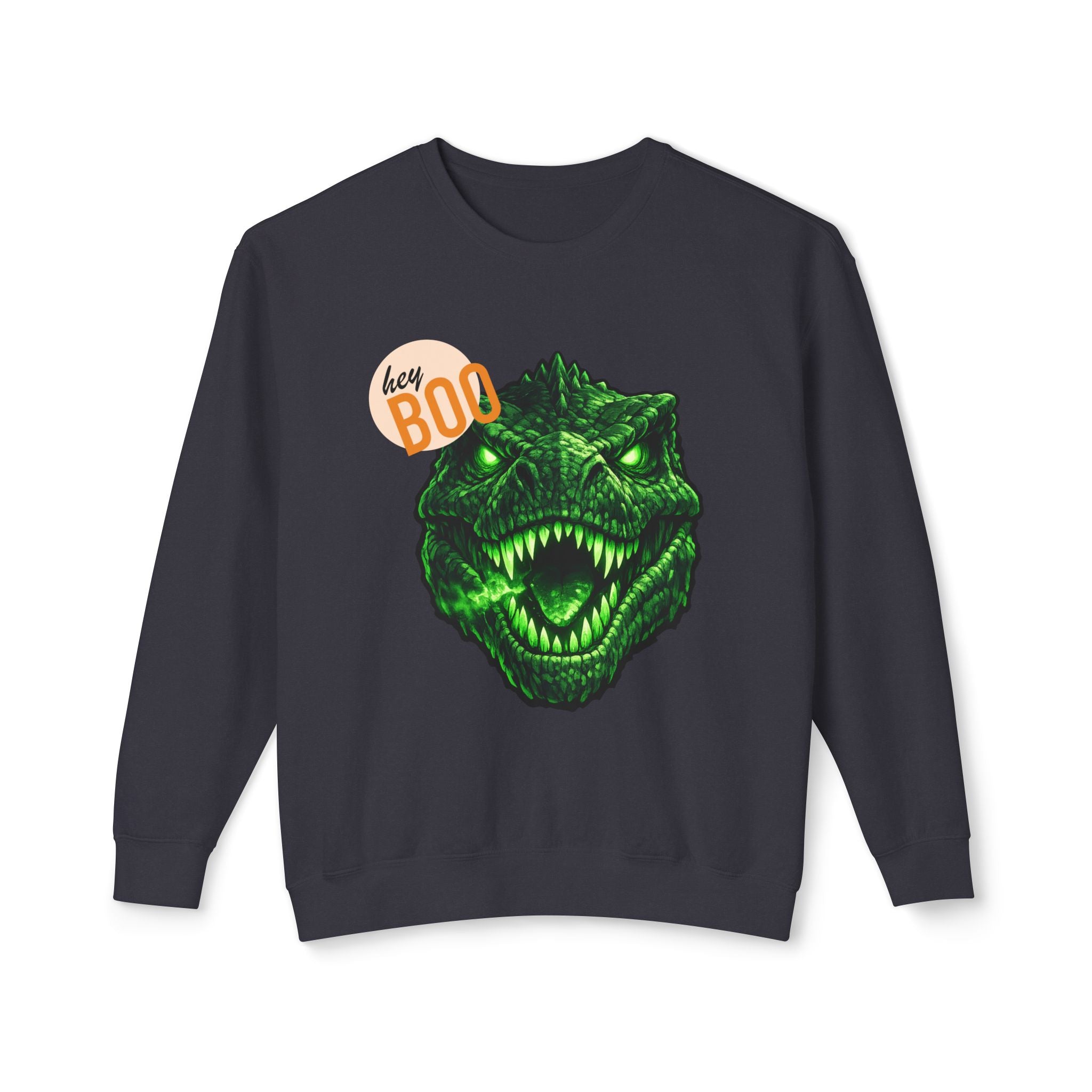 Dinosaur 'Hey Boo' Crewneck Sweatshirt