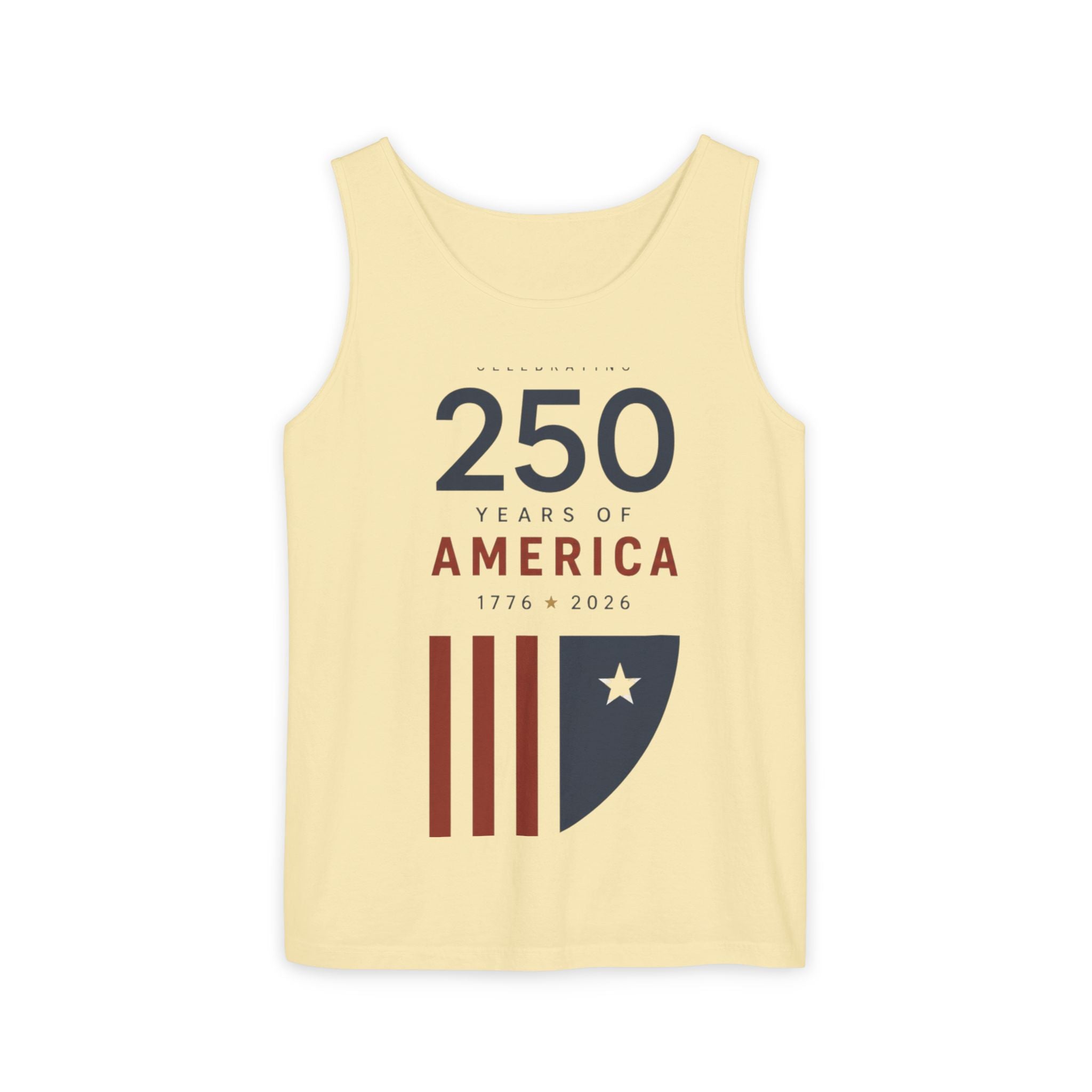 250 Years of America Tank Top — Patriotic 1776–2026 Anniversary Graphic Tank