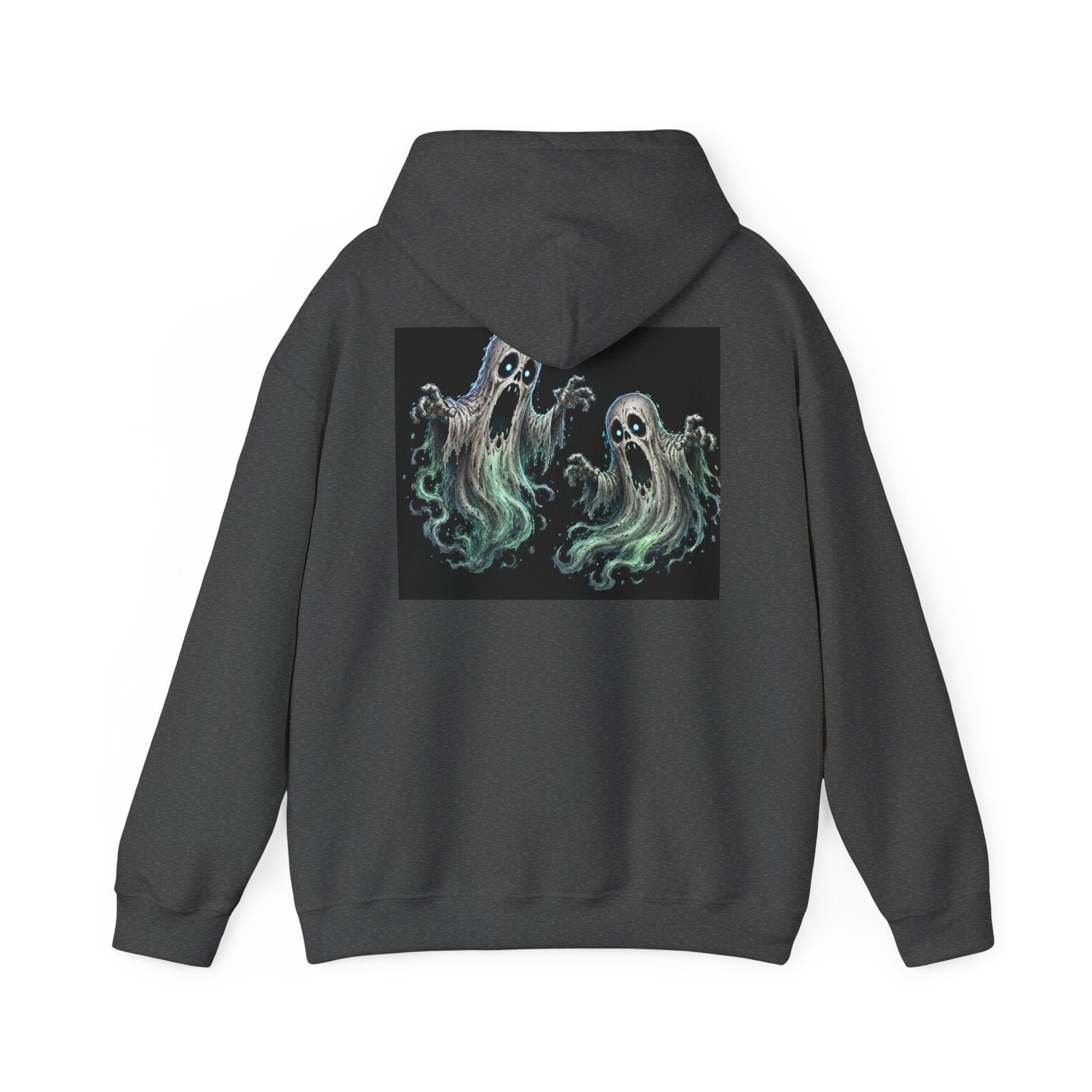 Ghostly Friends Hoodie — Cute Spooky Ghosts Graphic Pullover