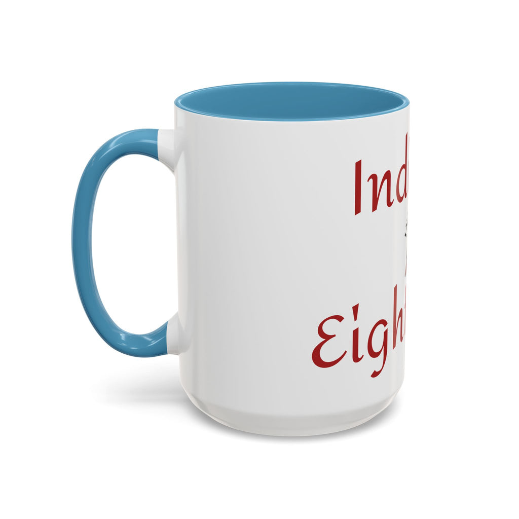 Indiana Cardinal Coffee Mug — State Bird Accent Mug (11/15oz)