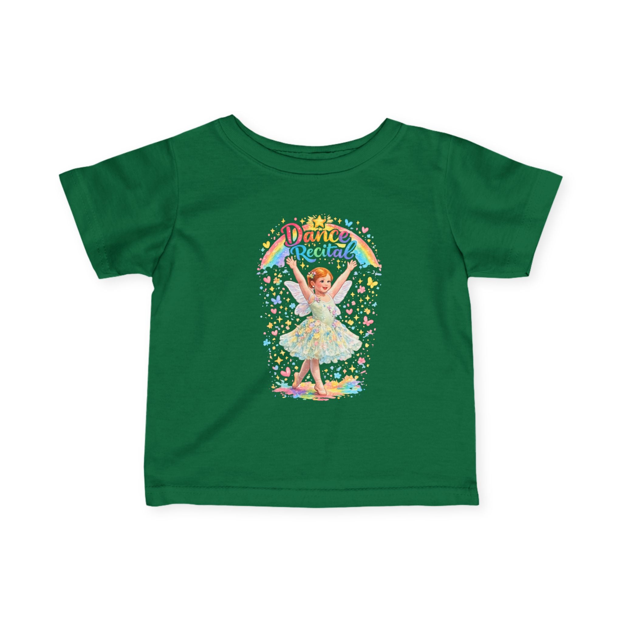 Infant Tee — Personalized 'Dance Recital' Ballerina Baby Shirt